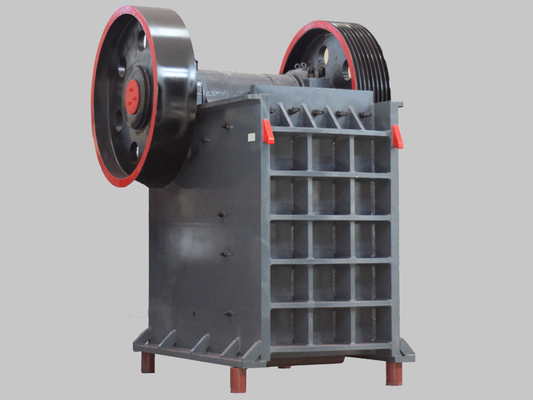 PE250*400 Mobiler Felsbrucher Kieferbrucher mit hoher Kapazität T/H 0,4-7,5 und Wechselstrommotor