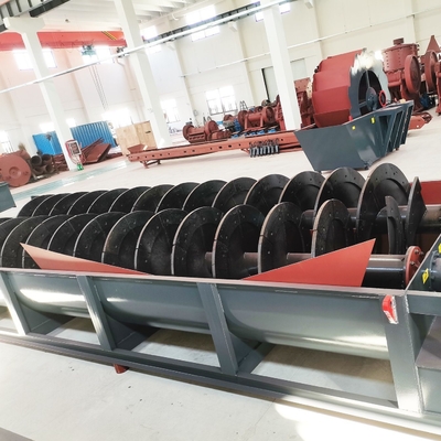Verkaufen Sie Spiralesandspüler für den Wasserverbrauch 10-300 t/h und Schraubendurchmesser 920-1120 mm