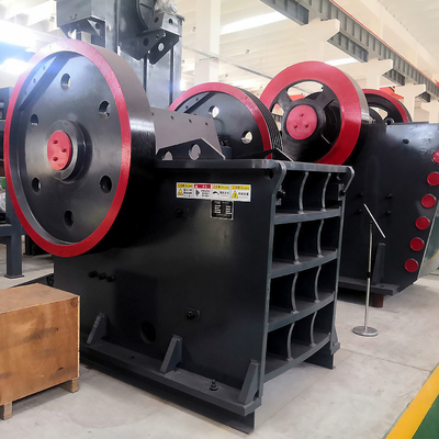 PE250*400 Mobiler Felsbrucher Kieferbrucher mit hoher Kapazität T/H 0,4-7,5 und Wechselstrommotor