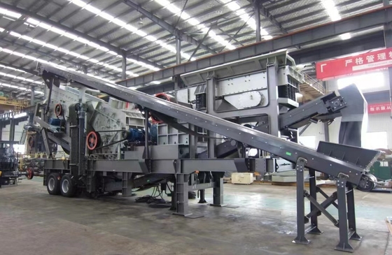 Y3S1848F1210/Y3S1860F1214/Y3S2160F1315 mobiler Zerkleinerer mit Kiefer-Schlag-Conr aus China