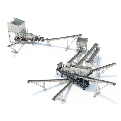 Y3S1848F1210/Y3S1860F1214/Y3S2160F1315 mobiler Zerkleinerer mit Kiefer-Schlag-Conr aus China