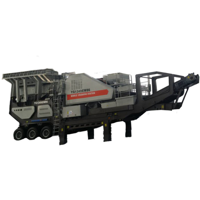 70-150 tph Erz mobile Kieferbrüser Maschine Linie mit und YD1349E912 technische Anleitung