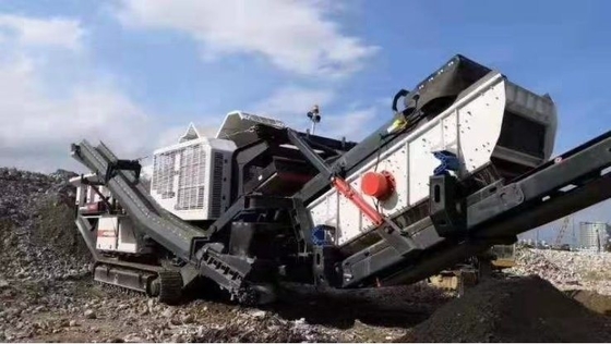 70-150 tph Erz mobile Kieferbrüser Maschine Linie mit und YD1349E912 technische Anleitung