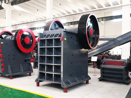 150 tph Steinherstellungslinie Kieferbrüchmaschine für Kalksteinmaterialien