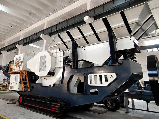 Mobilrad/Crawler Jaw Impact Cone Hammer Crusher mit YD938E69/YD1142E710/YD1349E912