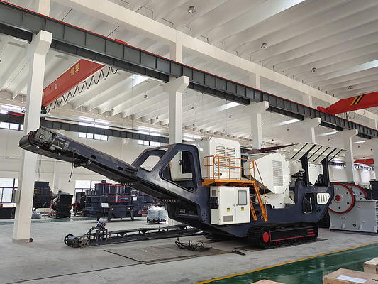 Mobilrad/Crawler Jaw Impact Cone Hammer Crusher mit YD938E69/YD1142E710/YD1349E912