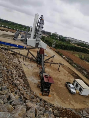Unter technischer Anleitung mobile tragbare Schleuder für Kalkstein/Granit/Riverstone/Basalt