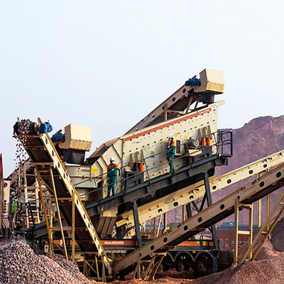 Mobiler Kiefer-Kegel-Schlagmaschine für Aggregate Steinerz YD1349E912 innerhalb von 1