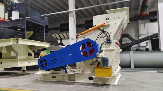 Maschine zur Herstellung von Rohpulver Kalkstein Hammercrusher mit Kapazitätsbecher und Dosiervorrichtung