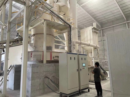 Schleifmaschine für Calcit-Dolomit Raymond mit einer Gesamtgröße von 4300*3500*5100mm