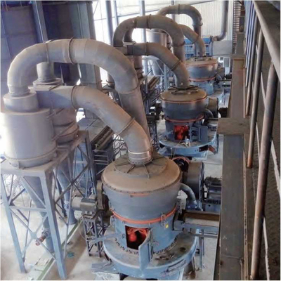 Kalziumkarbonat Kalksteinmühle mit Gesamtgröße 9200*7250*9700mm