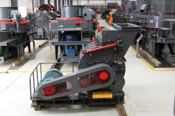 PC4008-75 Motortyp AC-Motor Grobpulver-Hammermühle Produktionslinie Maschinenanlage