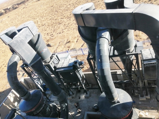 Sandmaterialien YGM7815/YGM9517/YGM4121/MTM160/MTM175 Raymond-Fließmaschinenlinie