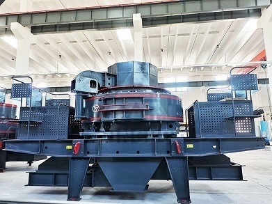 Quarzstein Granit Basalt Diabase VSI Vertikaler Schacht-Einschlagschleuder 0-35mm Eingangsgröße