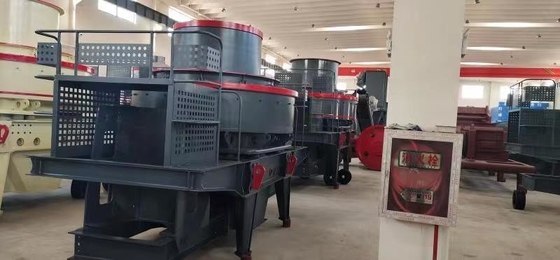 Quarzstein Granit Basalt Diabase VSI Vertikaler Schacht-Einschlagschleuder 0-35mm Eingangsgröße