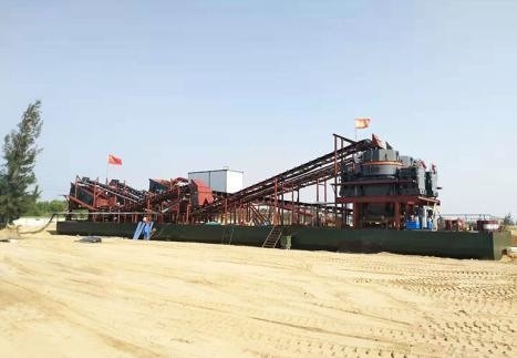 VSI7611 Maschinen zur Herstellung von Sand für Eisen-Grau-Kies-Fluss-Sand-Fabrik
