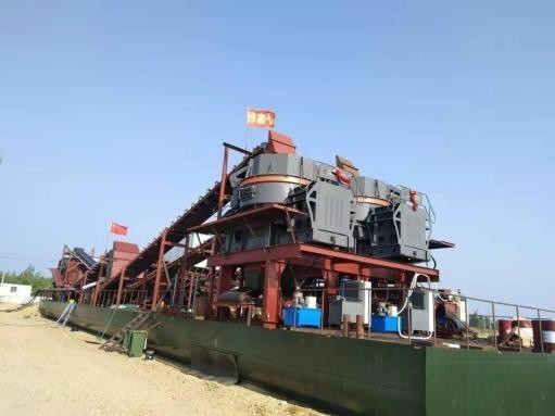 VSI7611 Maschinen zur Herstellung von Sand für Eisen-Grau-Kies-Fluss-Sand-Fabrik