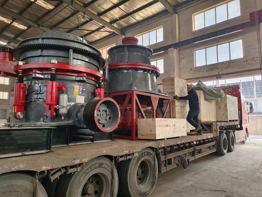 30-280kw Motorleistung Anpassung Frühlings-Kegel-Kremser für mittlere Härte brüchiges Erz