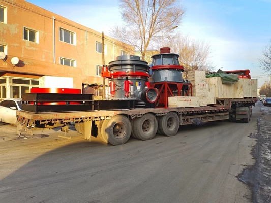 30-280kw Motorleistung Anpassung Frühlings-Kegel-Kremser für mittlere Härte brüchiges Erz