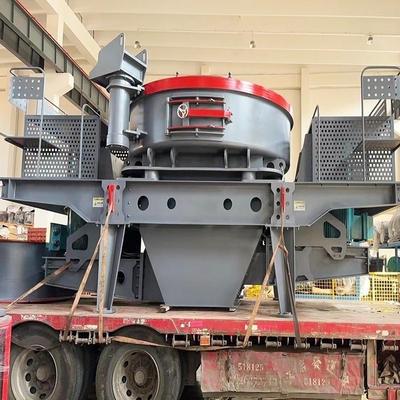 VSI1140 Vertikalwellen-Schlag-Sandbruchmaschine für Eisenbahn Eisen Grau und Leistung