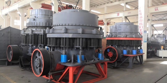 5-800 tph Kapazität Pyb-Serie Feder-Kegel-Kremser für Bergbaumaschinen Ausgang Größe 3-60mm