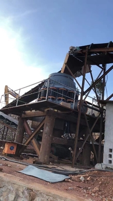 5-800 tph Kapazität Pyb-Serie Feder-Kegel-Kremser für Bergbaumaschinen Ausgang Größe 3-60mm