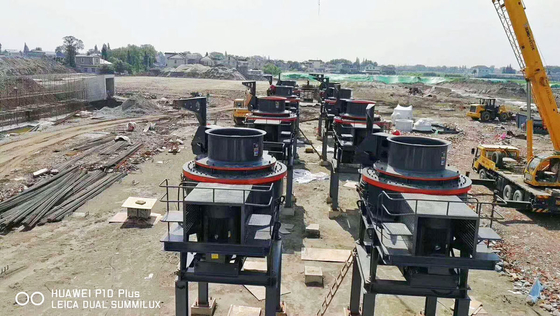 Aggregate Equipments VSI-7611 Schlagbrucher für die Anpassung des Straßenbaus