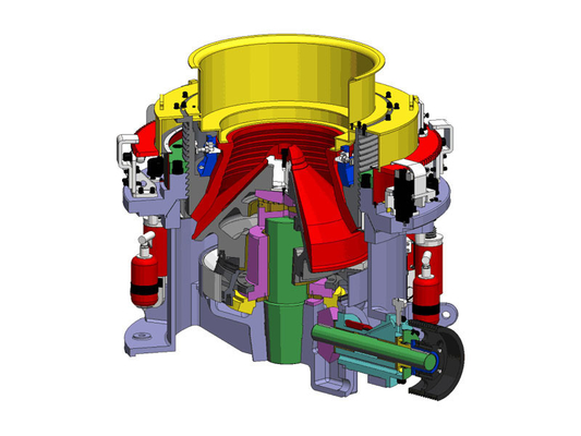 Hpt300 Gelber Granitbrüchegerät Hydraulischer Zapfenbrüchegerät für Autobahn-Eingang Größe 750×1060mm