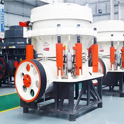 Anforderung auf individuelle Basis 55-430 tph Höhere Kapazität Hydraulischer Kegelbrüter für Basaltgranit