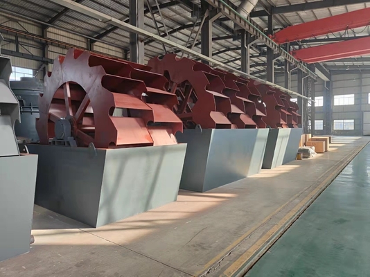 Motorleistung 5,5-18,5 kW Wasserverbrauch 20-60 t/h Erfahrener Rad-Sandspüler
