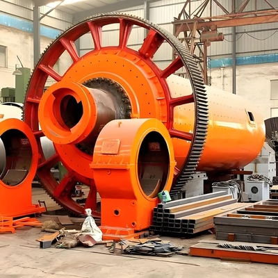 Bergbauballmühle mit einer Kapazität von 0,8-260 Tonnen pro Stunde und Testinstallationsingenieur