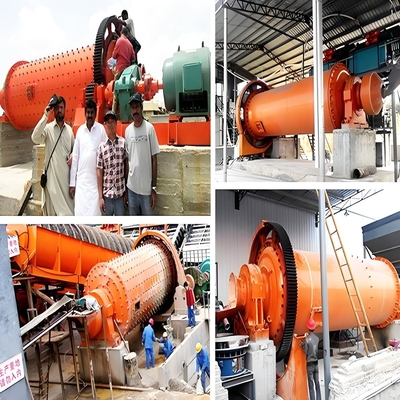 1-50 Tph Kalksteinkugelmühle in mit Paket Bruttogewicht 16000kg